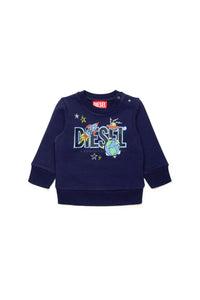 Sweatshirt à impression - Peacoat
