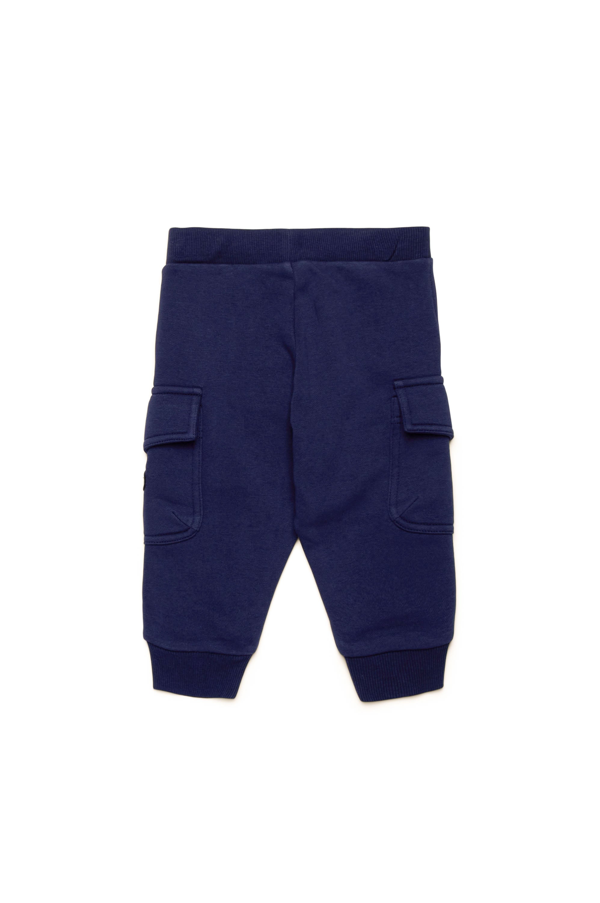 Track trousers with elasticated waistband - Peacoat