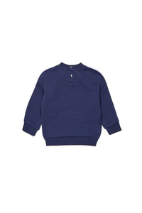 Pull avec logo imprimé - Peacoat