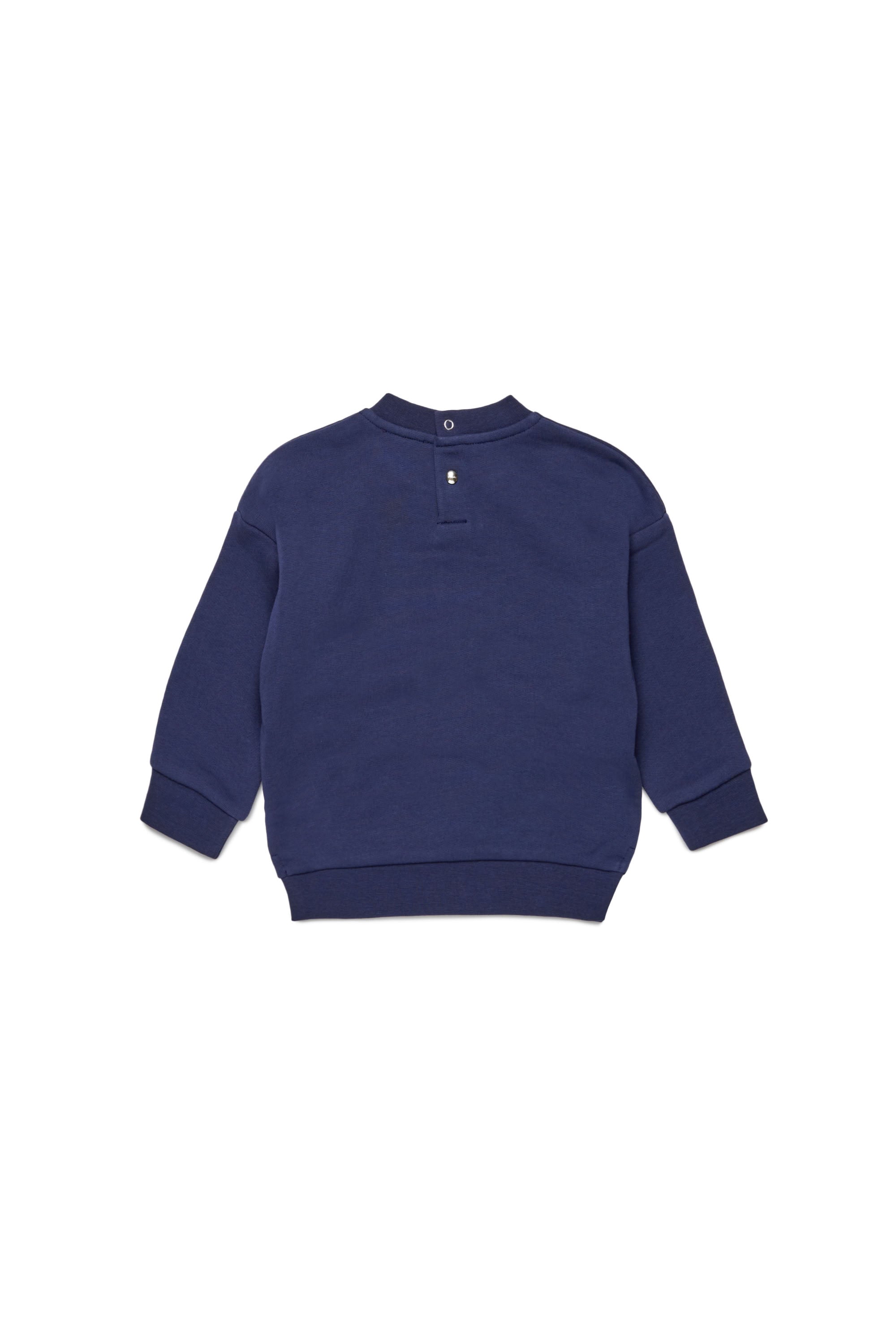 Pull avec logo imprimé - Peacoat