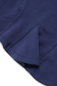 Dress with printed logo - Peacoat