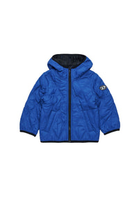 Doudoune zippée à capuche - New Bluette