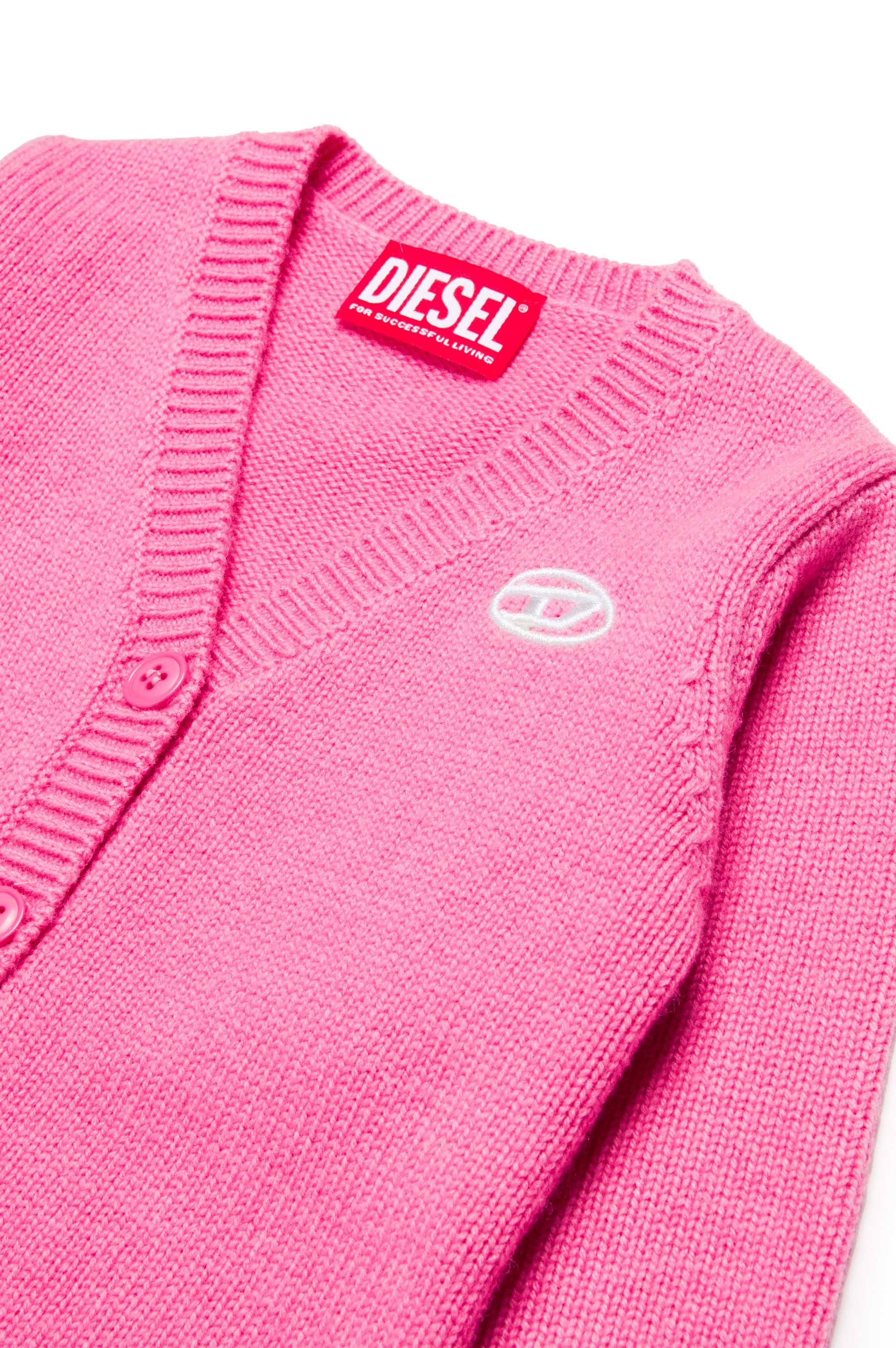 Cardigan à boutons en maille - Pink Doll