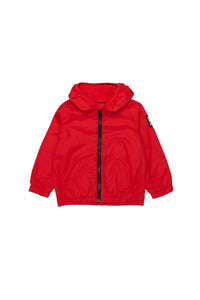Veste coupe-vent à capuche - Red