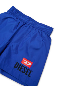 Short de bain à taille élastiquée - Blue Fast