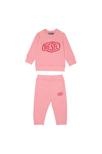 Ensemble avec logo - New Pink