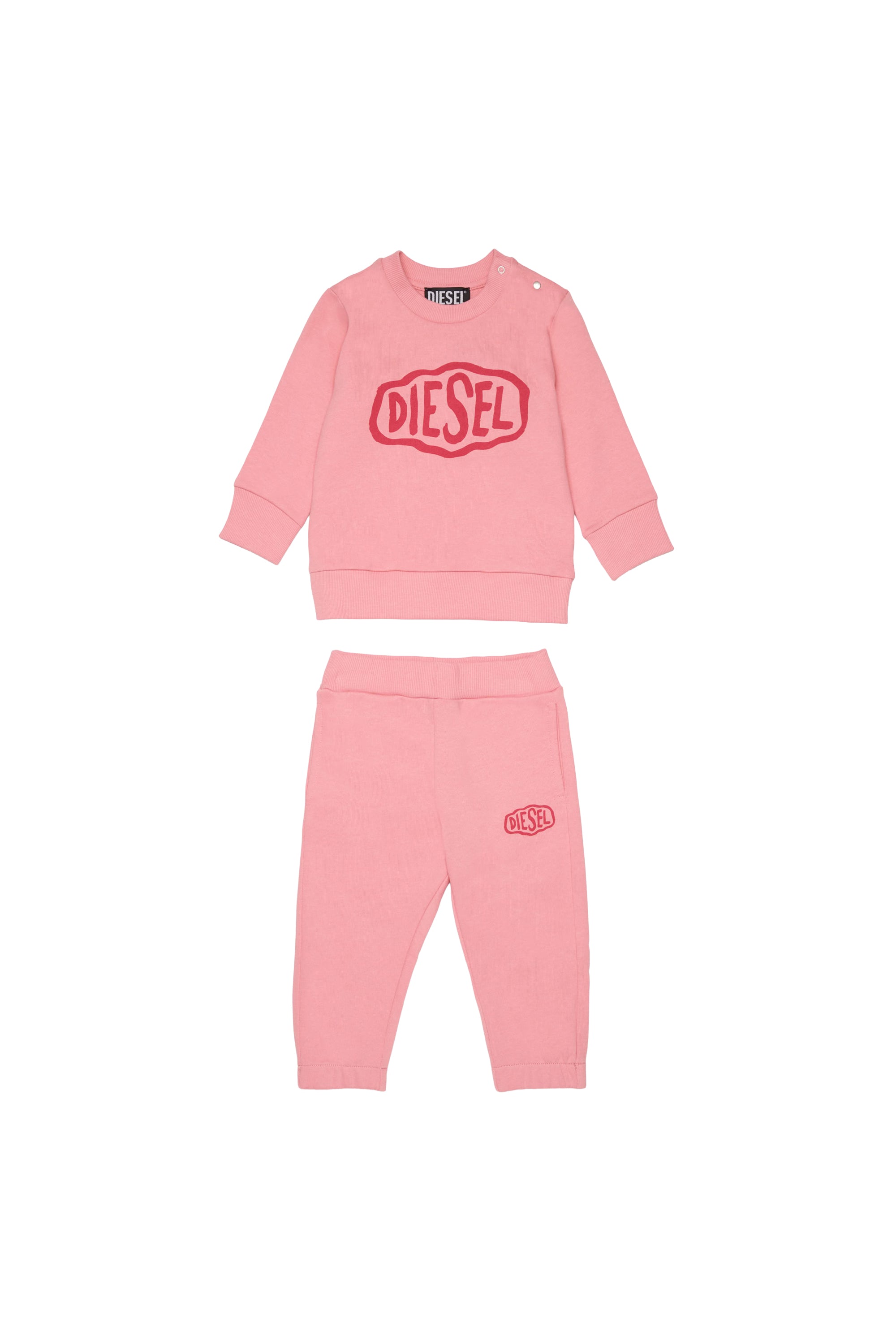 Ensemble avec logo - New Pink
