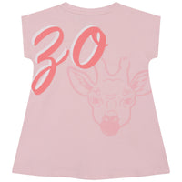 Robe manches courtes - Rose pink