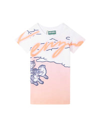 Robe manches courtes en molleton léger - Mango fonce