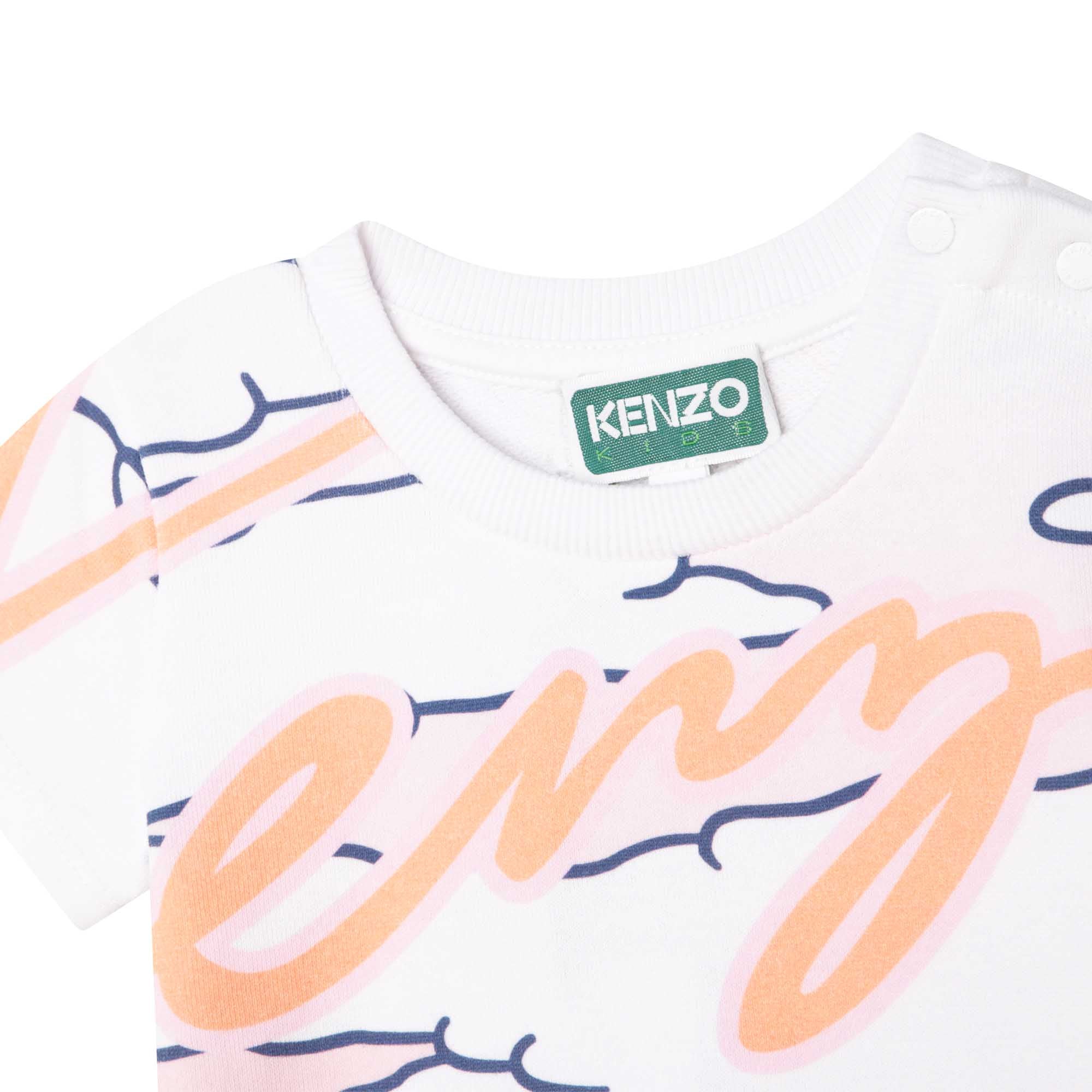 Robe à manches courtes en molleton léger - Mango Foncé