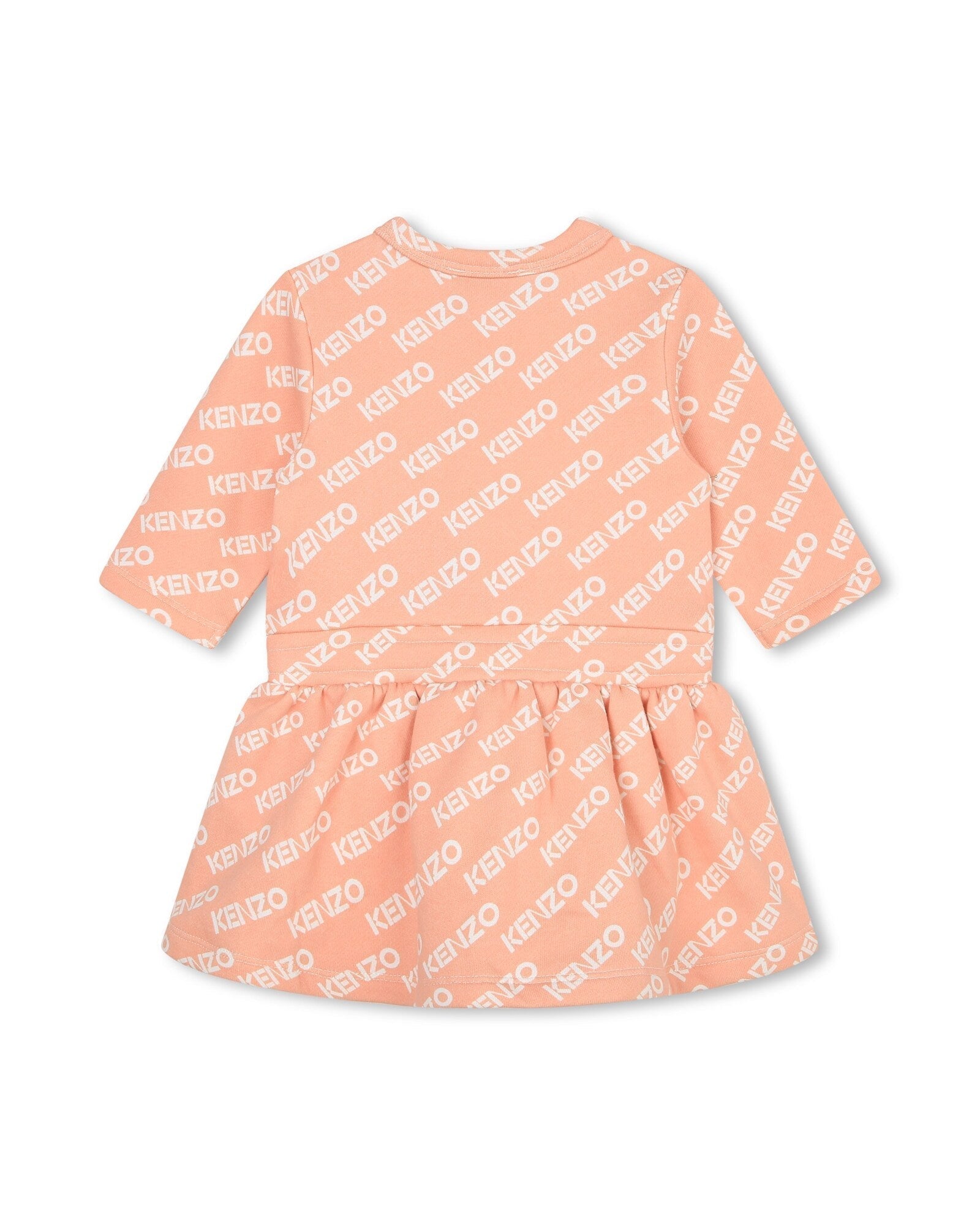 Robe imprimée en coton - Nude