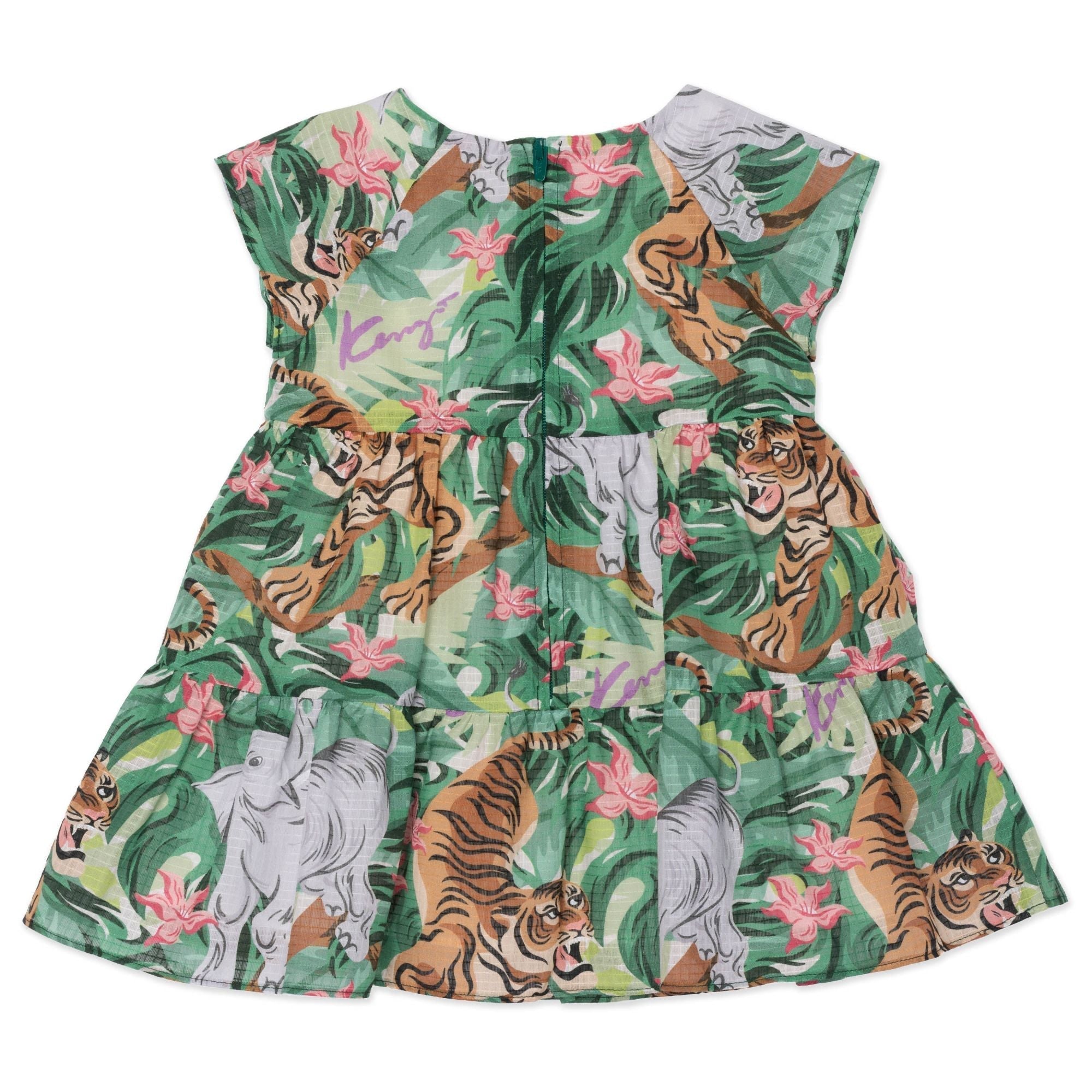 Robe all-over Jungle - Prussian gre