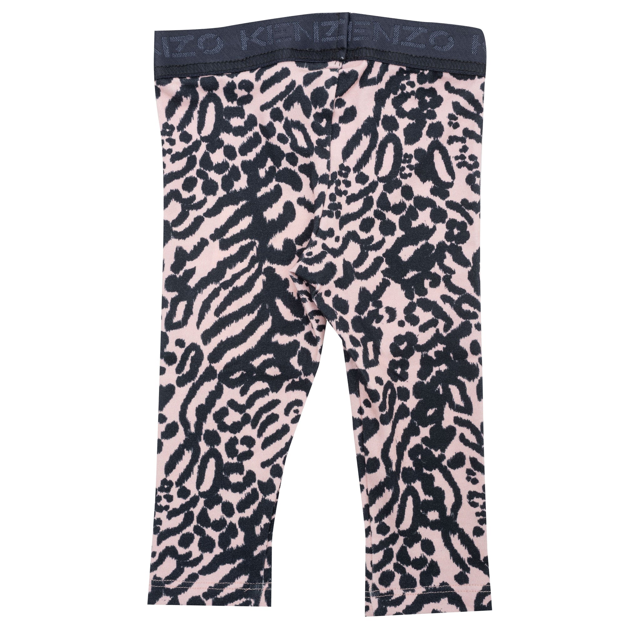 Legging à imprimé animal en coton - Rose Petale