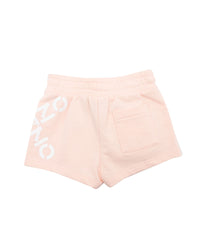 Short à taille élastiquée - Rose Petale