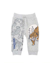 Jogging all-over block tiger - Gris chiné