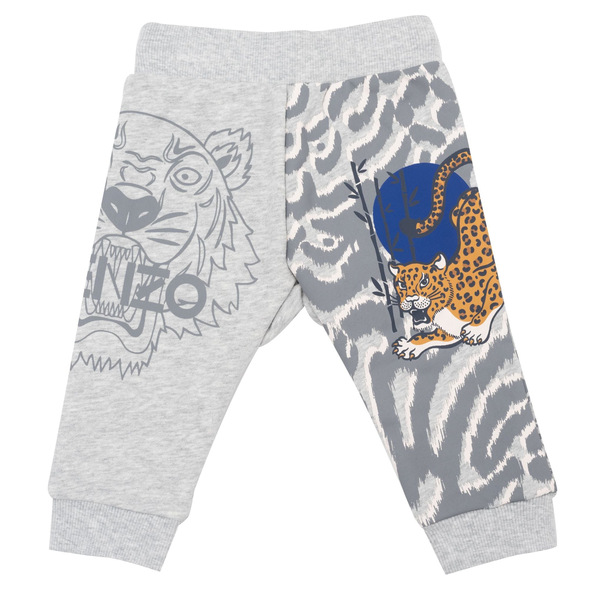 Jogging all-over block tiger - Gris chiné