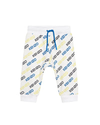 Fleece sweatpants - White