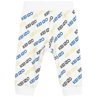 Fleece sweatpants - White