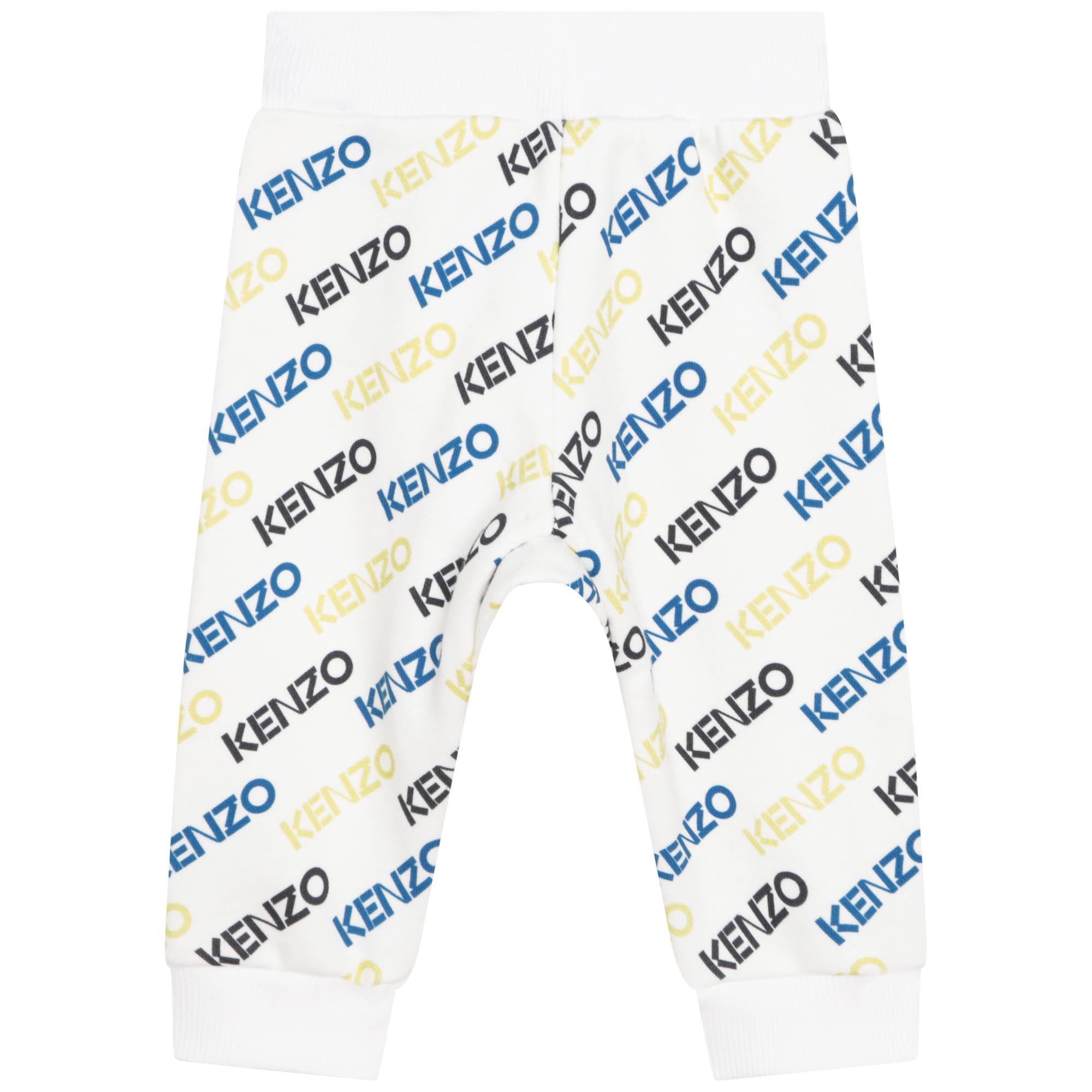 Fleece sweatpants - White