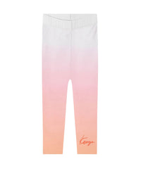 Cotton full gradient print legging - Mango Foncé
