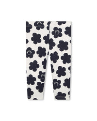 Pantalon legging en coton - Ivoire