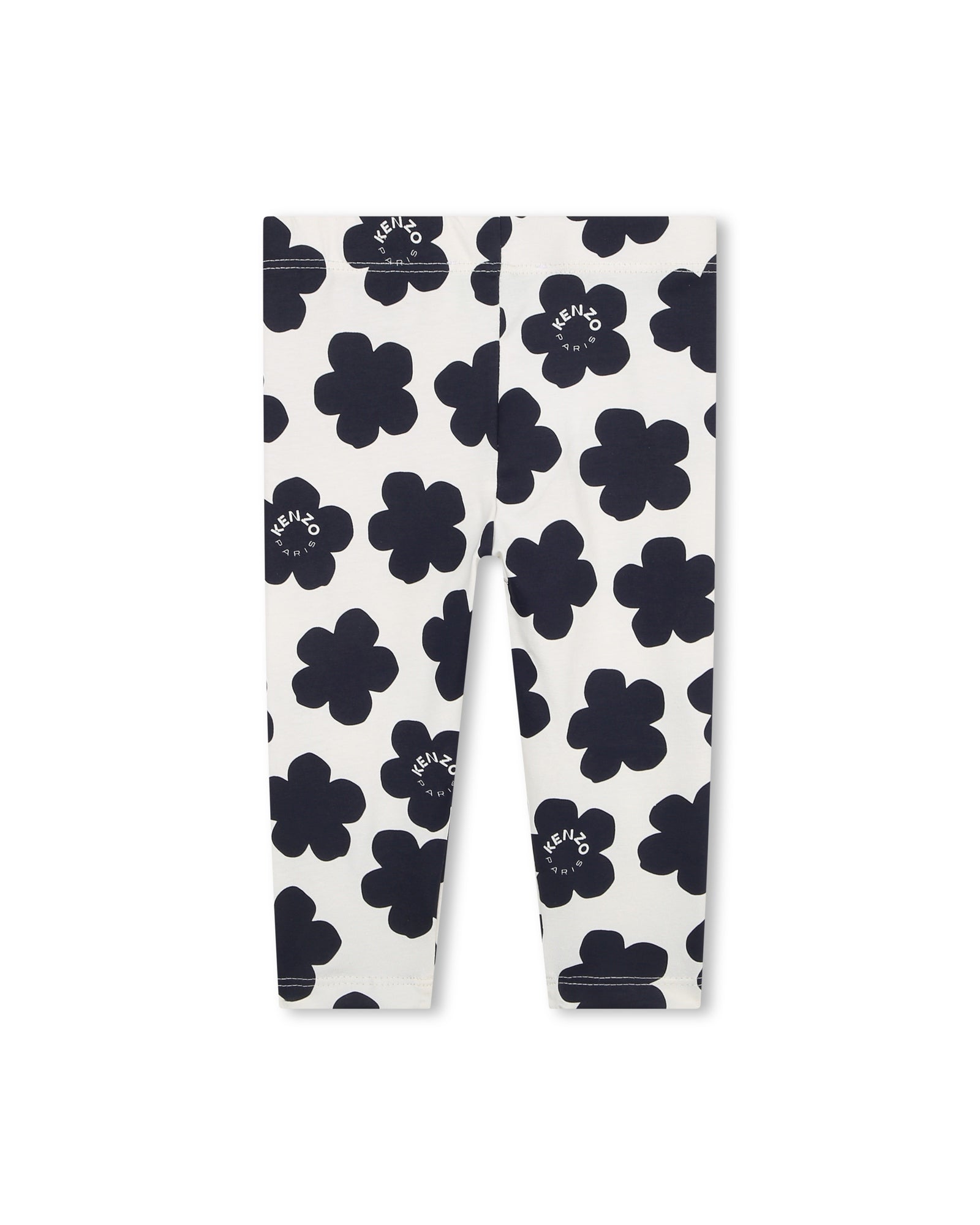 Pantalon legging en coton - Ivoire