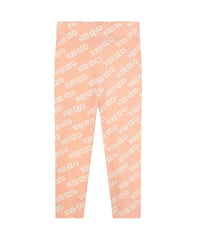 Cotton legging trousers - Nude