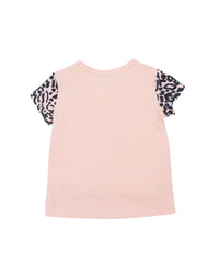 T-shirt en imprimé - Rose Petale