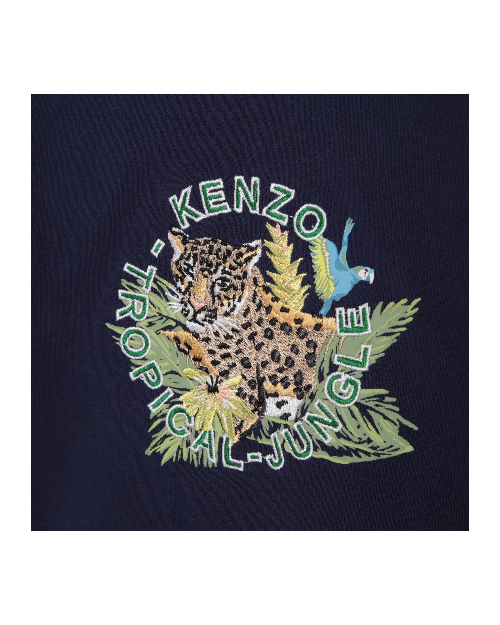 Sweatshirt avec broderie - Indigo Blue
