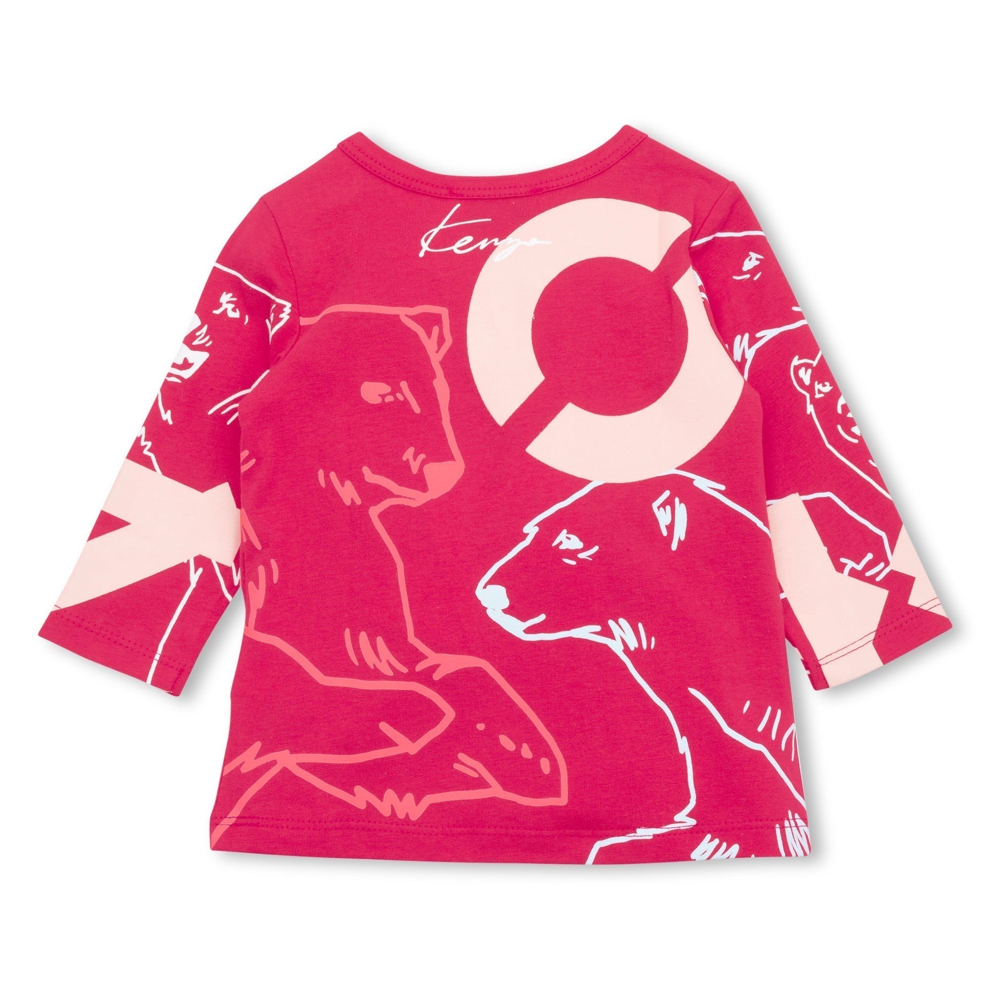 Long-sleeved T-shirt in organic jersey - Crambery