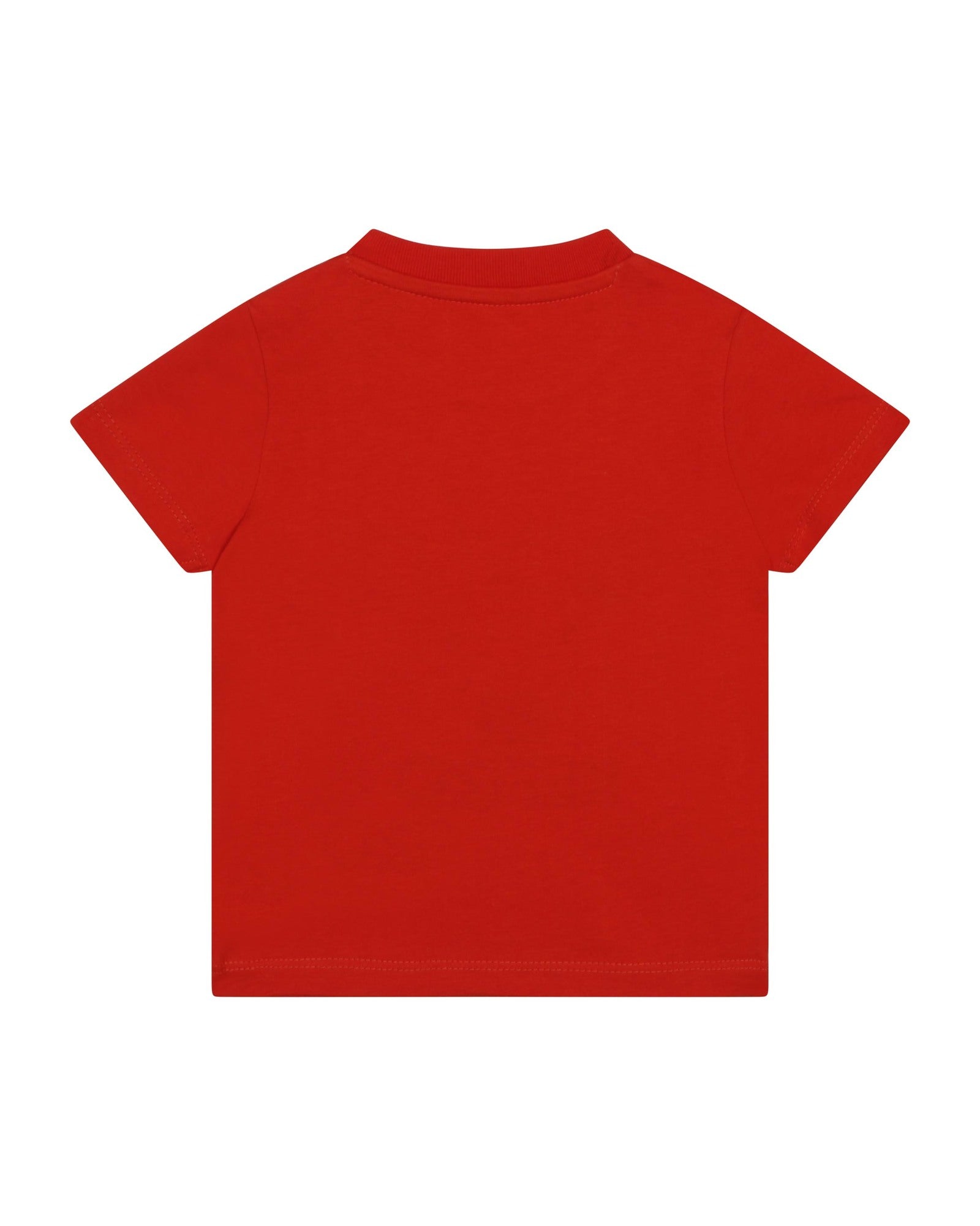T-shirt à manches courtes imprimé Girafe en coton - Poivron
