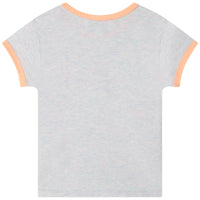 T-shirt manches courtes chiné - Glacier