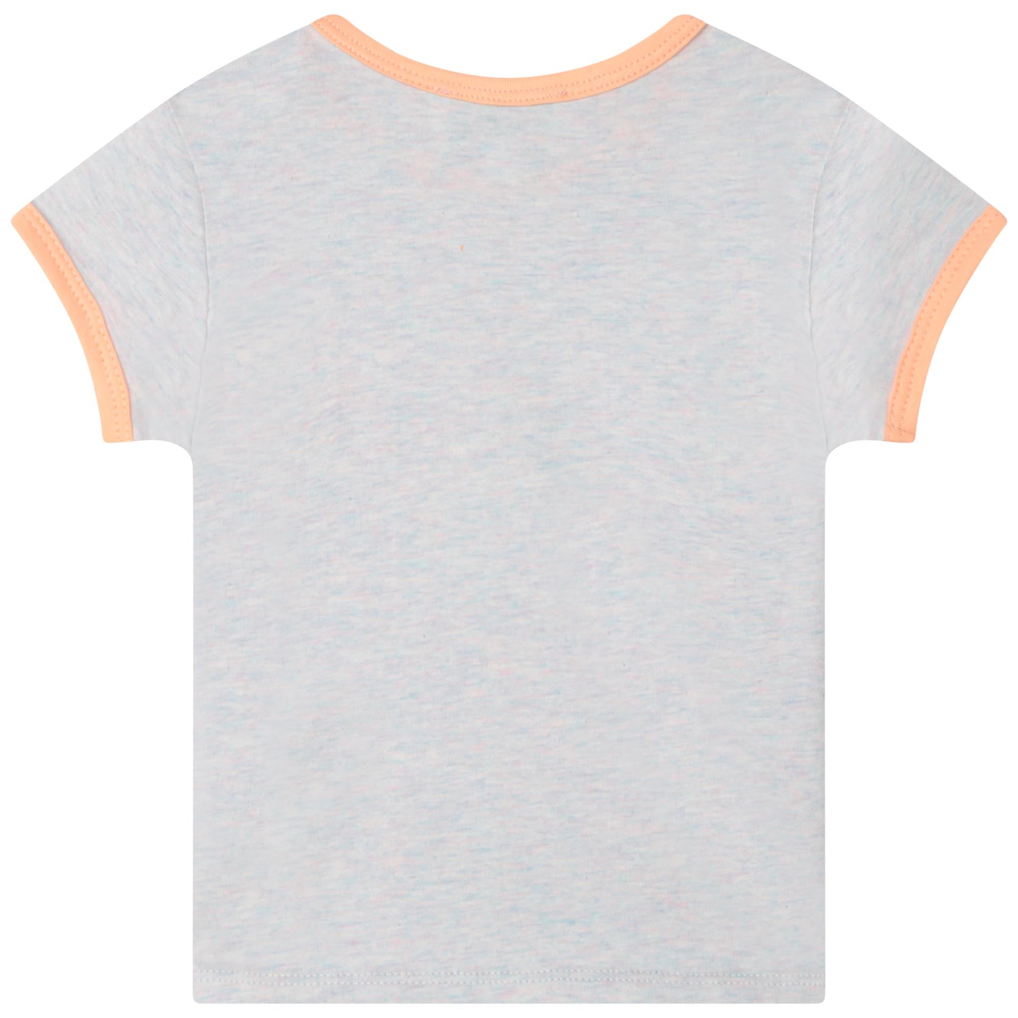 T-shirt manches courtes chiné - Glacier