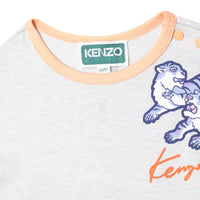 T-shirt manches courtes chiné - Glacier