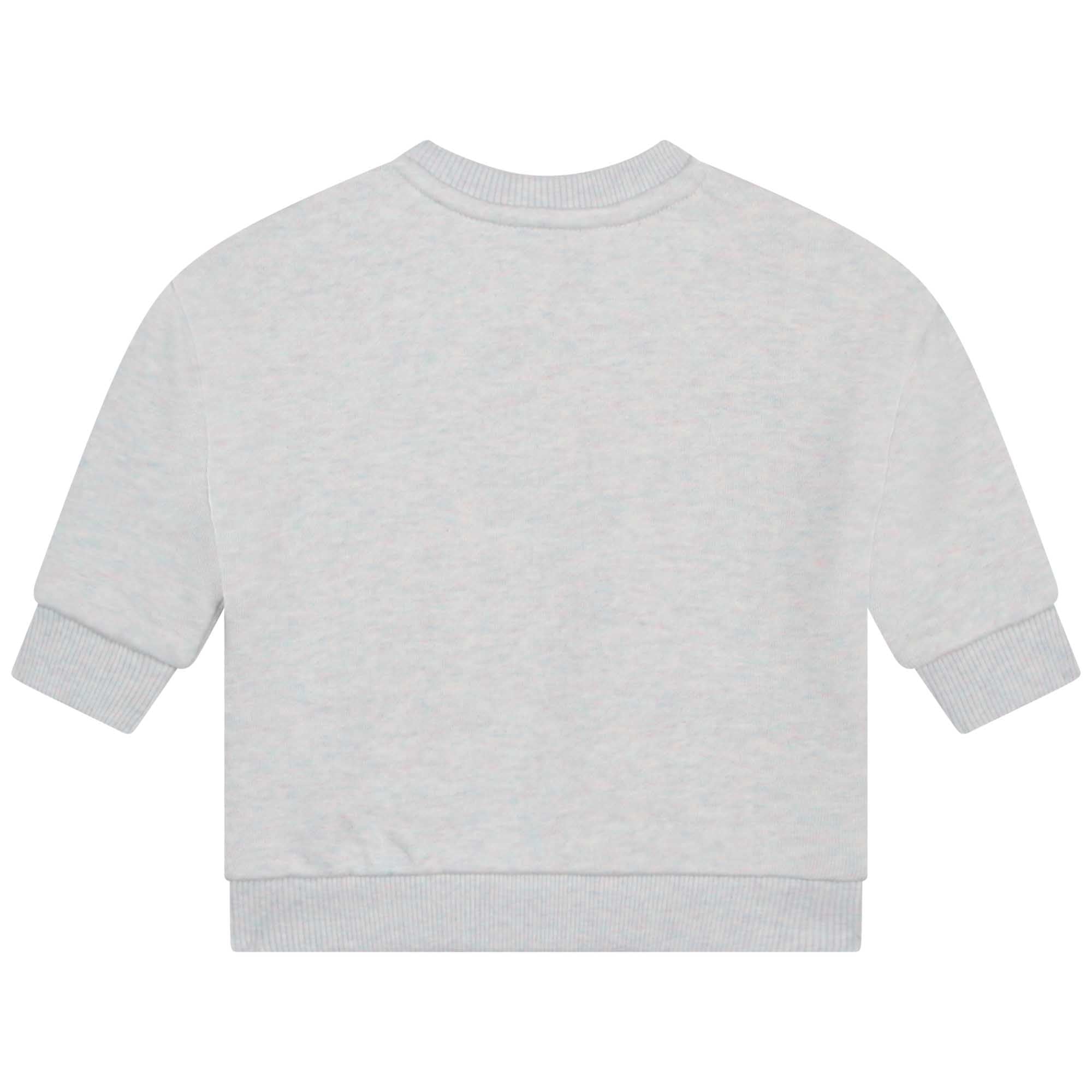 Sweatshirt manches longue en molleton - Glacier
