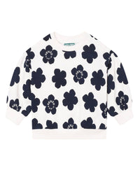 Cotton sweatshirt - Ivory
