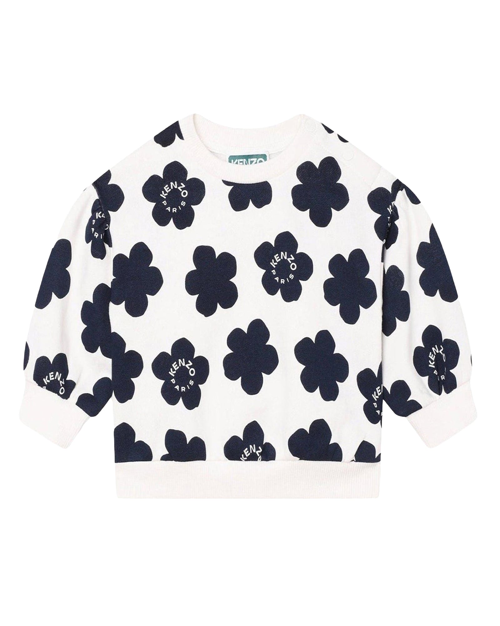 Cotton sweatshirt - Ivory