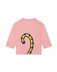 T-shirt à manches longues en coton - Nude