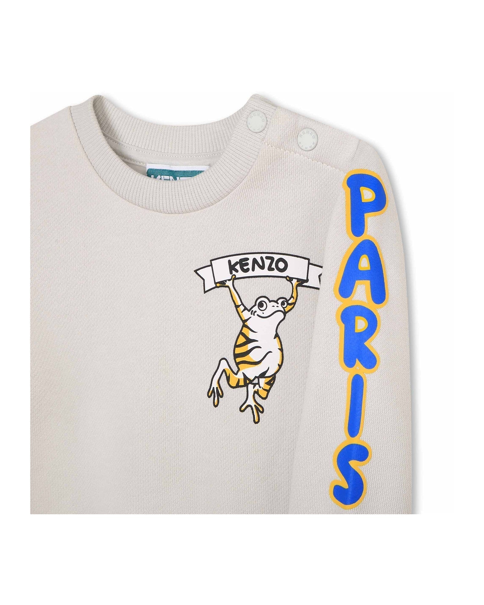 Sweatshirt en coton - Ciment