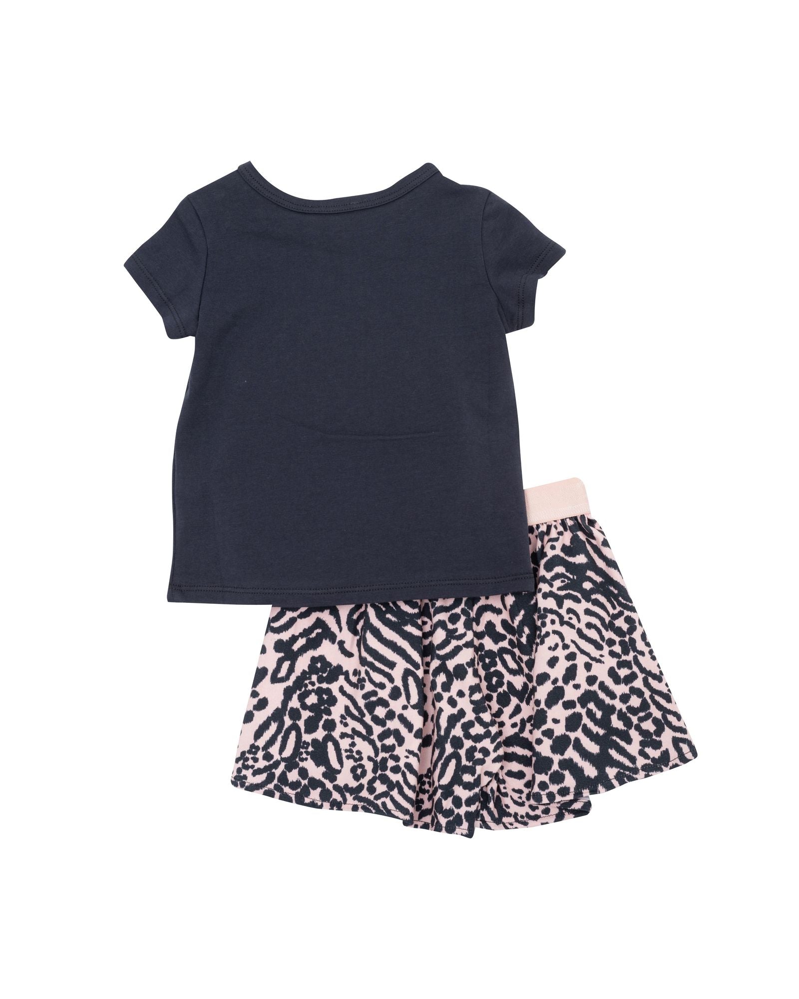 Ensemble t-shirt et short - Rose Petale