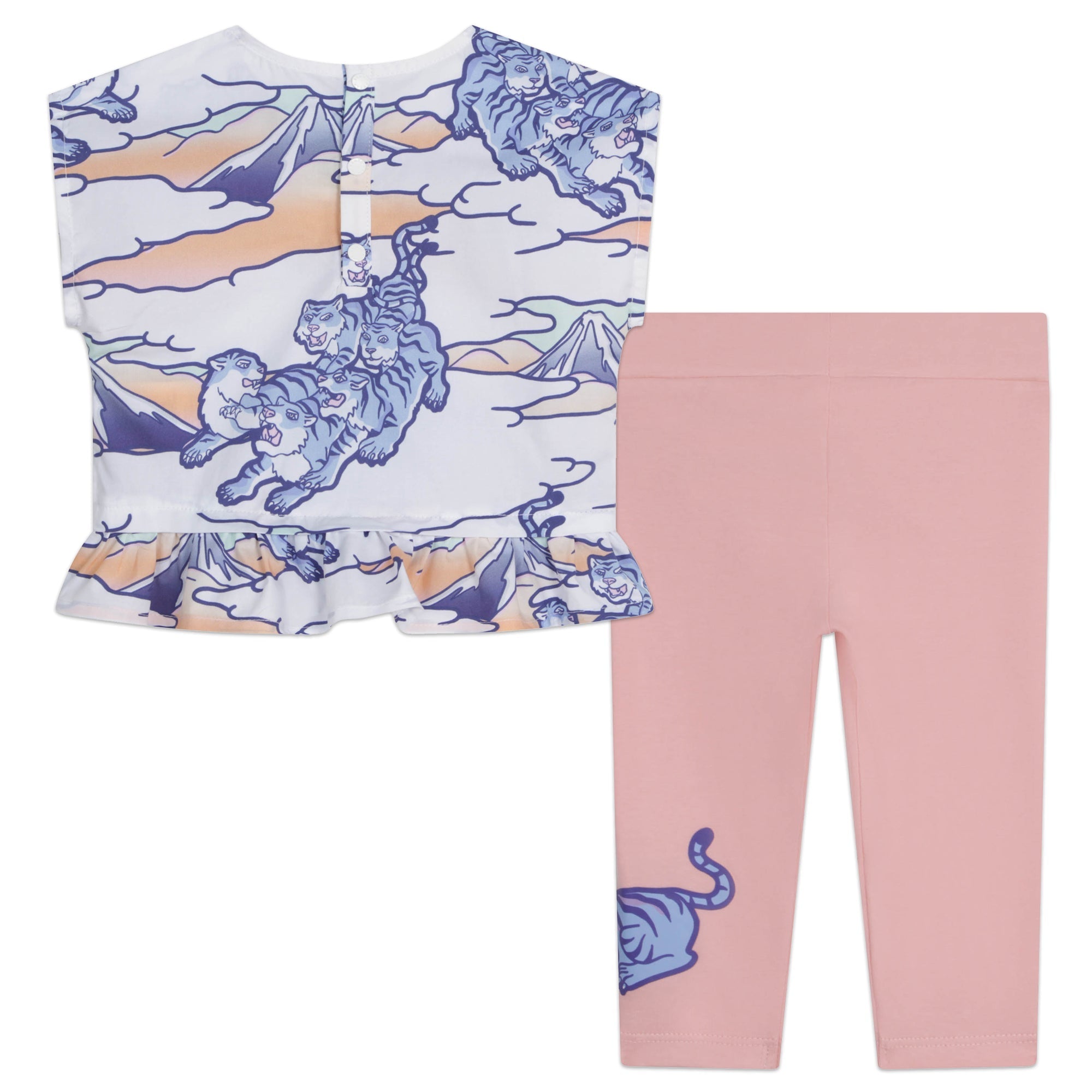 T-shirt and legging set - White