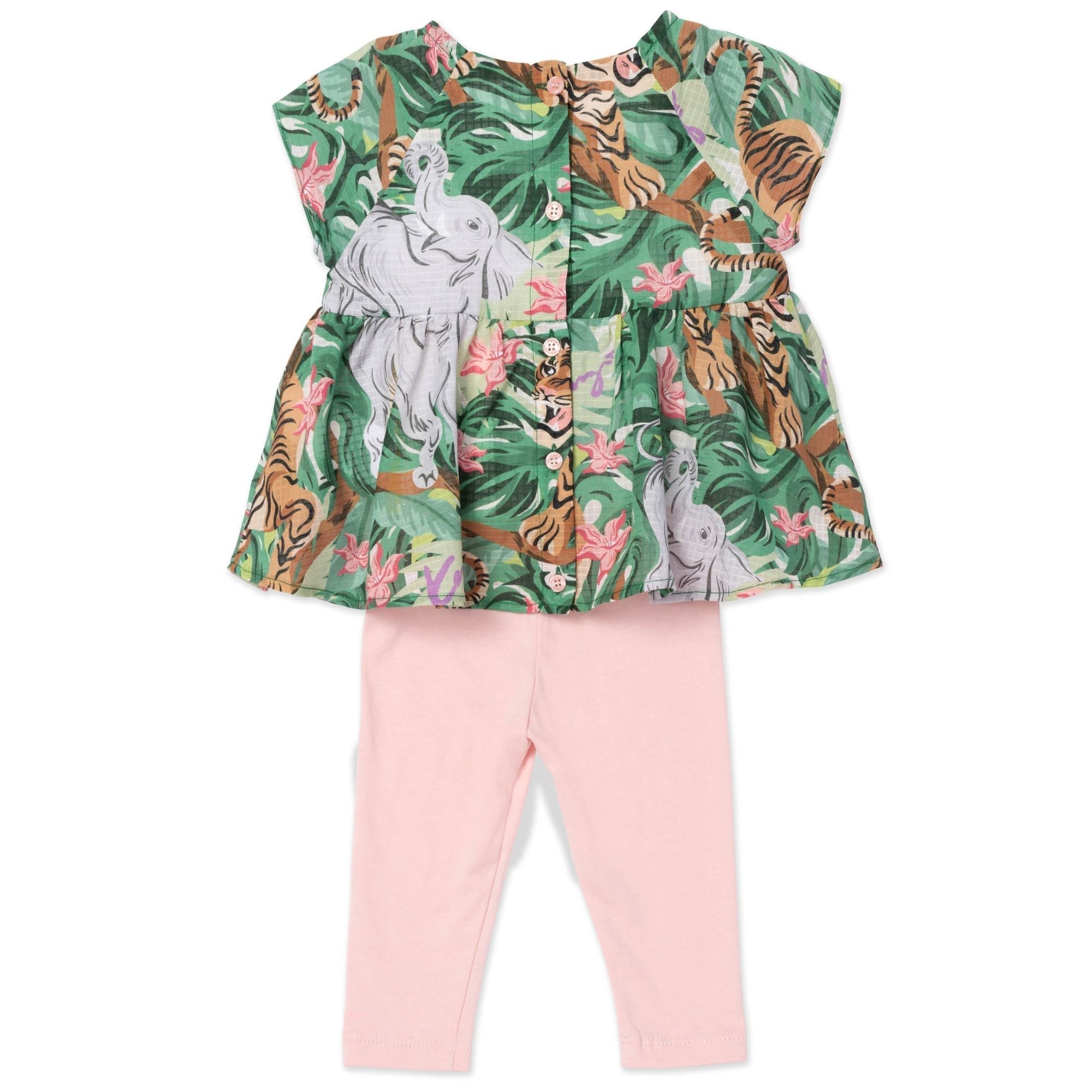 Ensemble sweatshirt et pantalon de jogging - Dirty pink