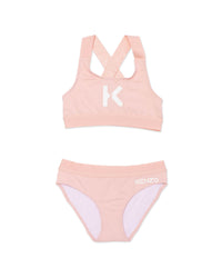 Maillot de bain 2 pièces Sporty - Dirty Pink