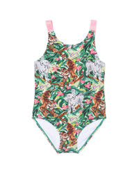 Maillot de bain 1 pièce Jungle - Prussian Green