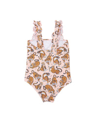1-piece swimming costume - Rose Petale