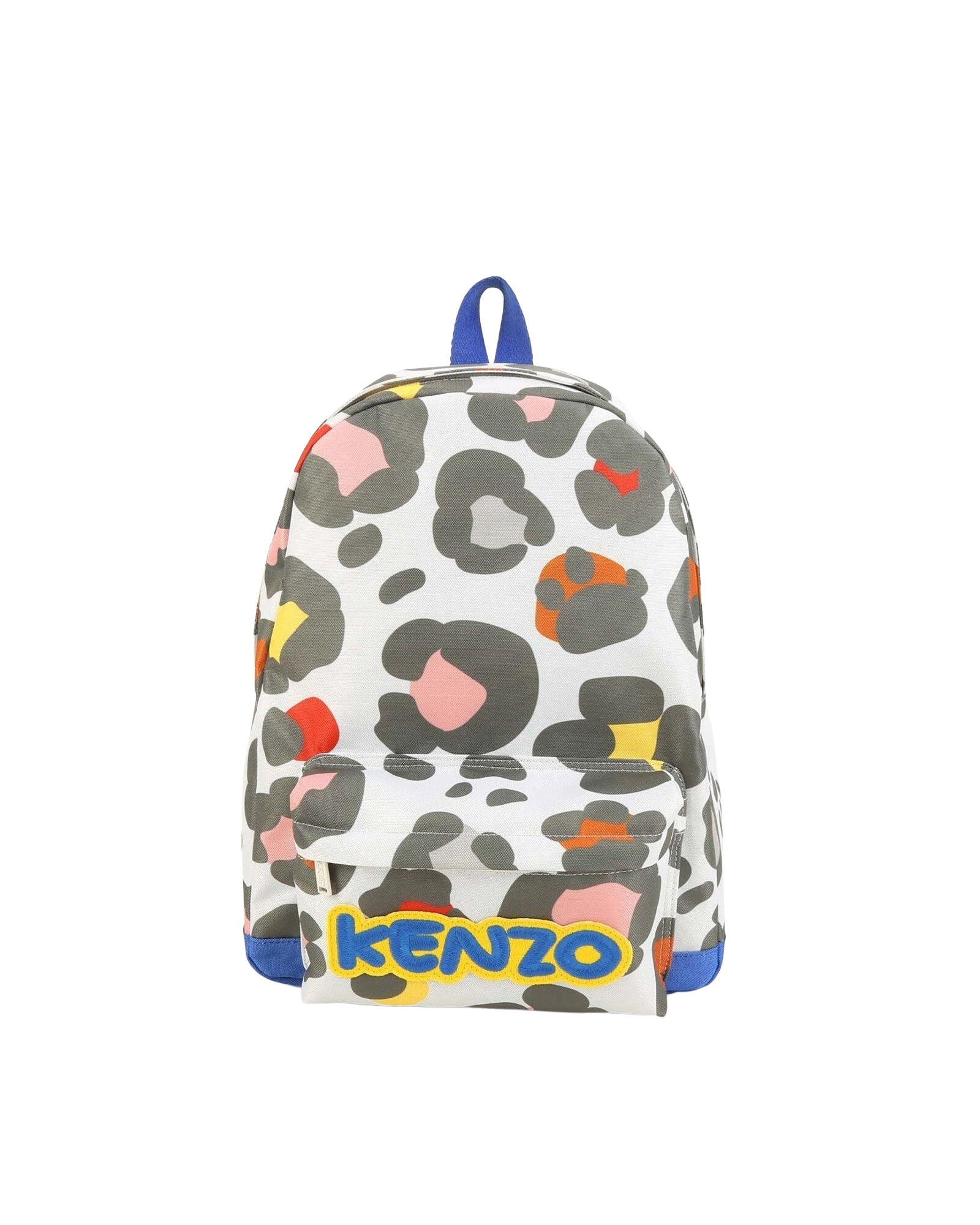 Sac à dos imprimé léopard - Ciment