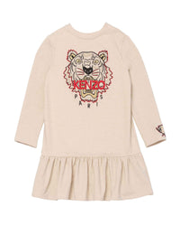 Fleece dress - Gold yellow