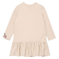 Fleece dress - Gold yellow