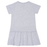 Robe à manches courtes - Gris Chiné