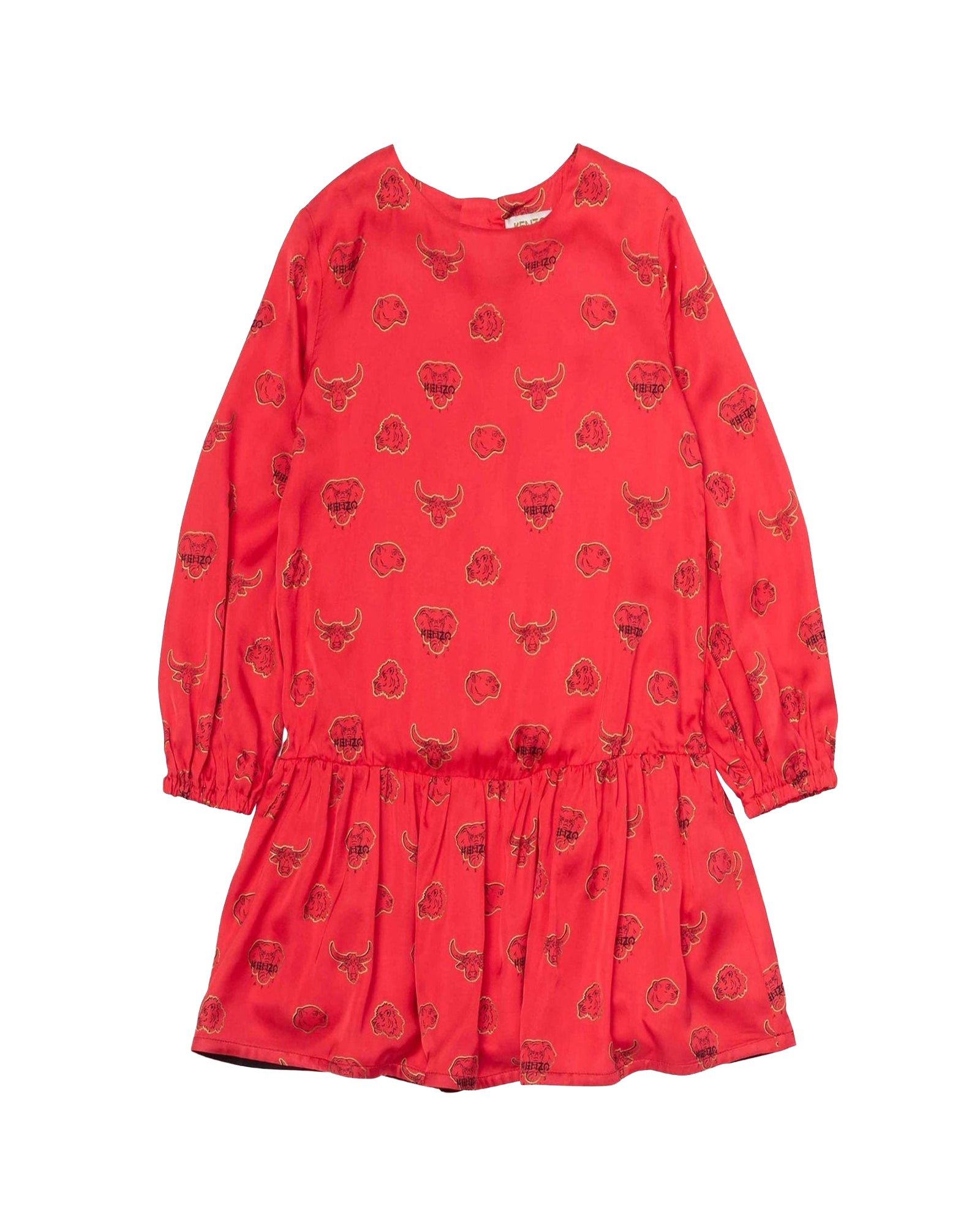 Robe en tissu satiné - Bandana